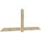 Ekena Millwork Eugene Rough Sawn Timber Gable Bracket, Douglas Fir, 108"W x 40"H x 2"D x 6"F, 9/12 Pitch GBW108X40X0206EUG00RDF - alternate 2